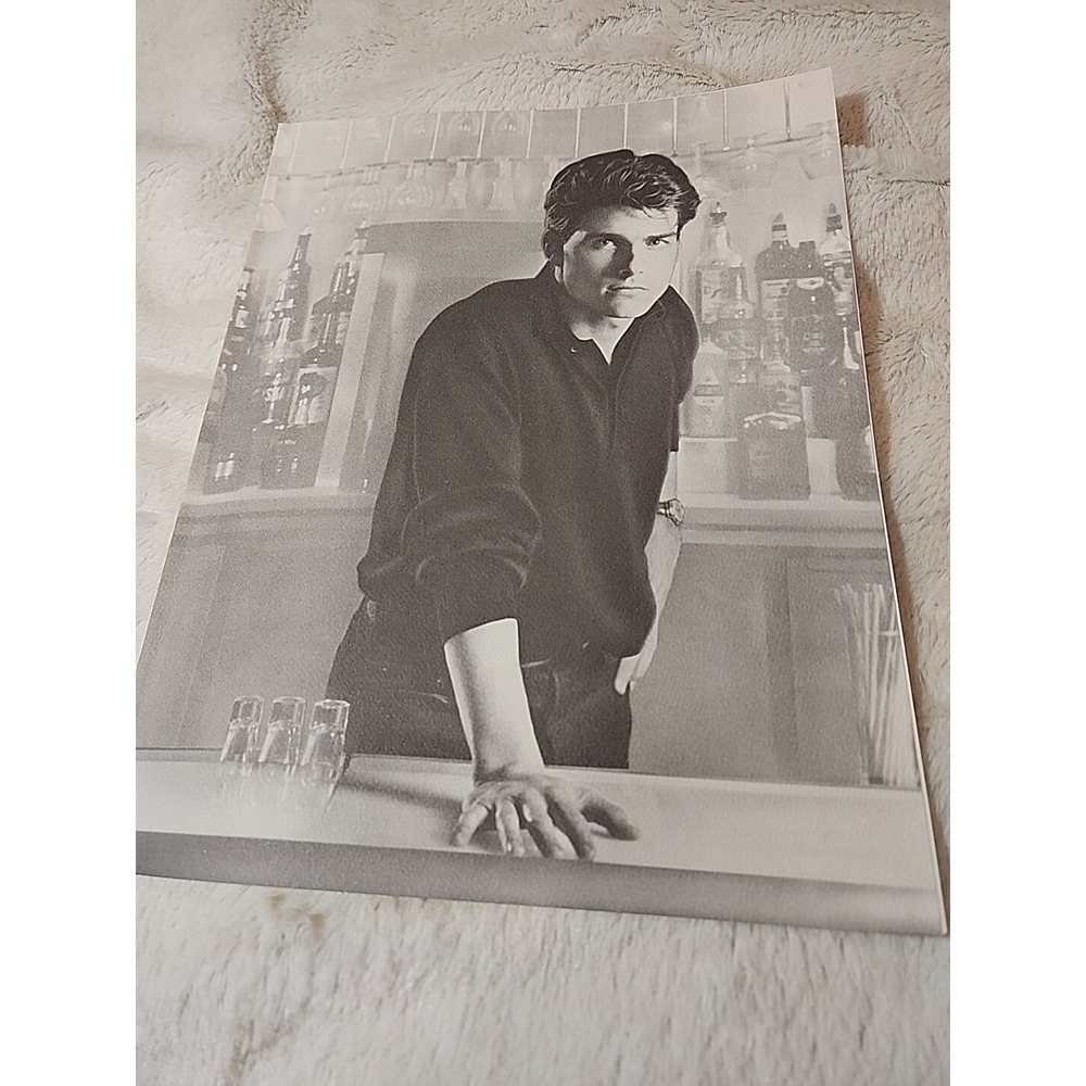 Disney Cast Employee Booklet Newsreel Vintage 1988 Tom Cruise Cocktail Screening